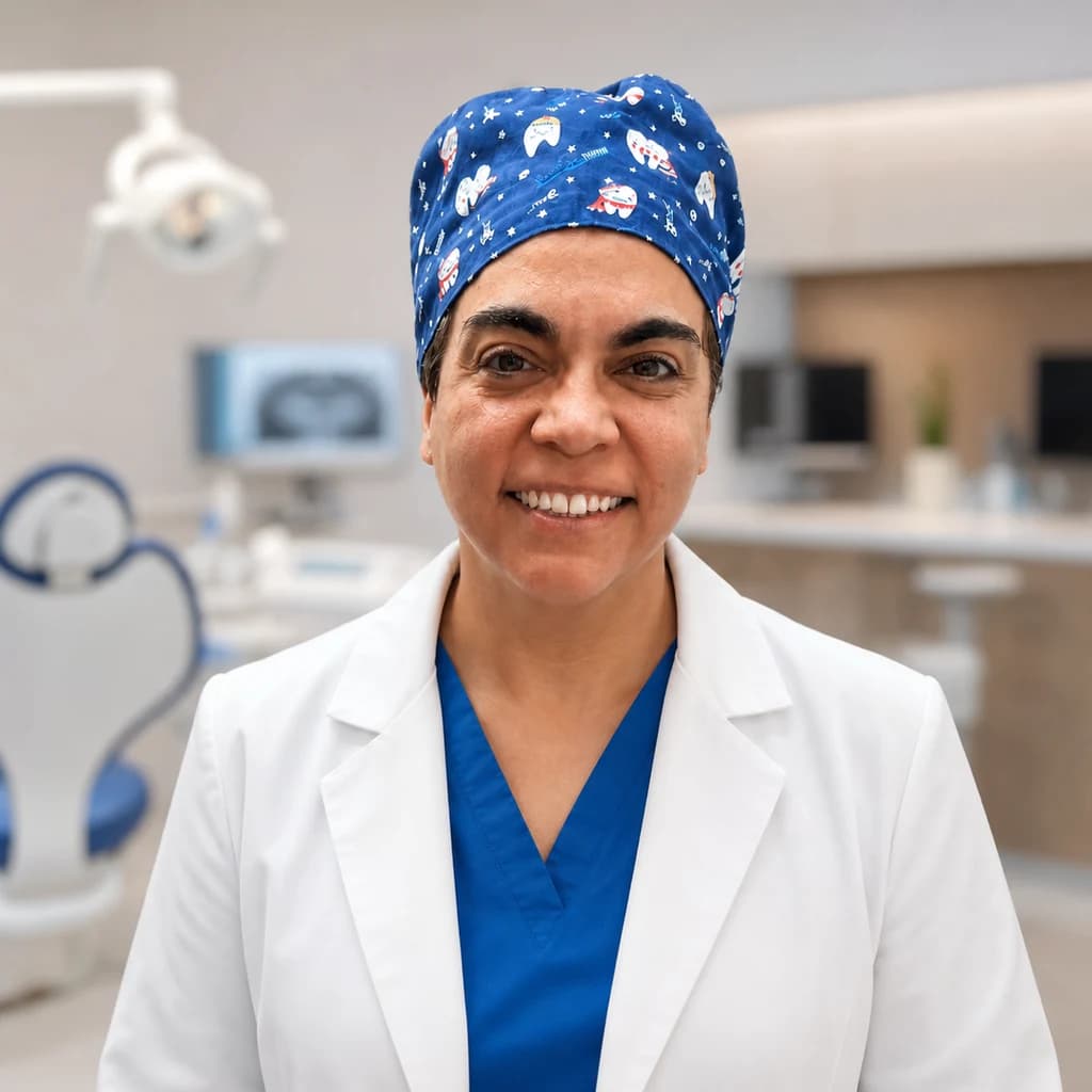 Dr. Uson, dentista con más de 25 años de experiencia en su clínica de Tetuán, Madrid